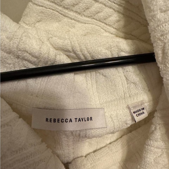 Rebecca Taylor Cable Knit Shell Top - Picture 5 of 9